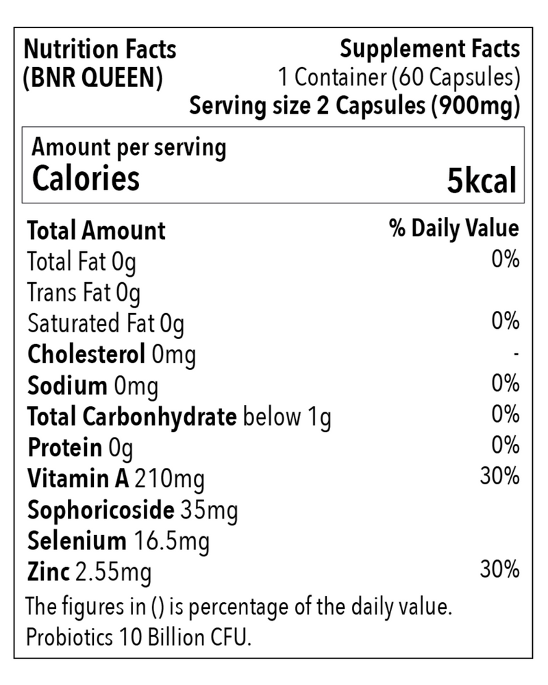 BNR Queen Probiotics for Menopausal Relief
