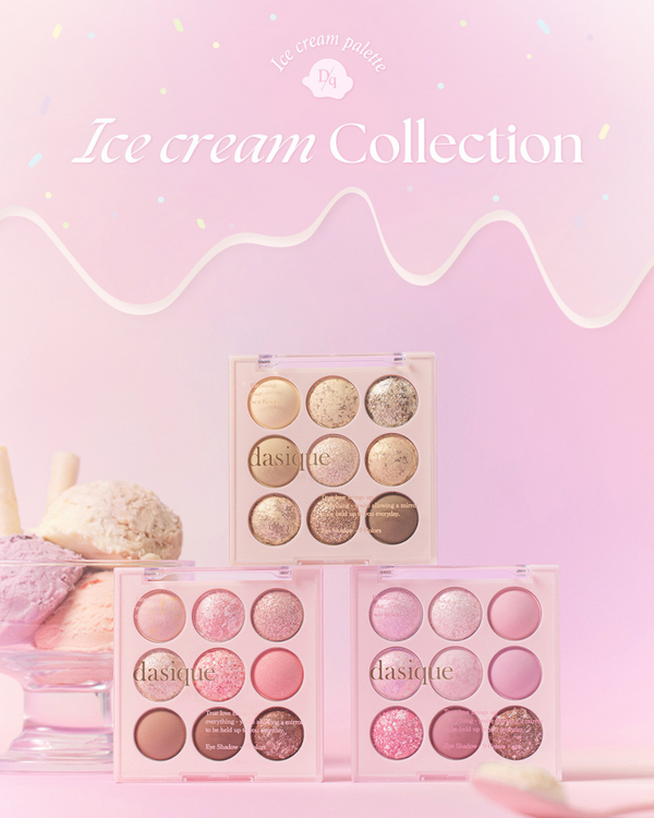Dasique Eyeshadow Palette (Ice Cream Collection) [3 colours]