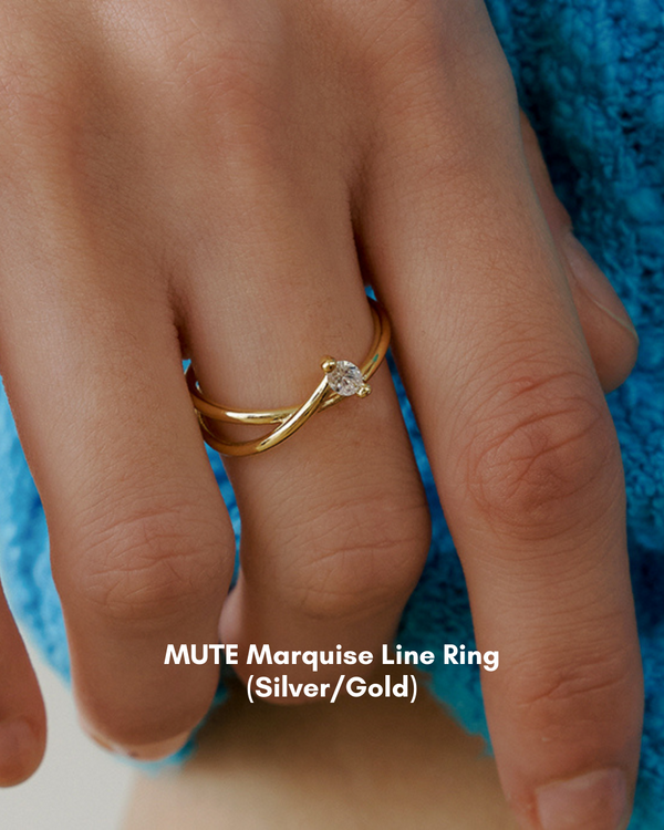 [PREORDER] MZUU MUTE Marquise Ring - NEW!