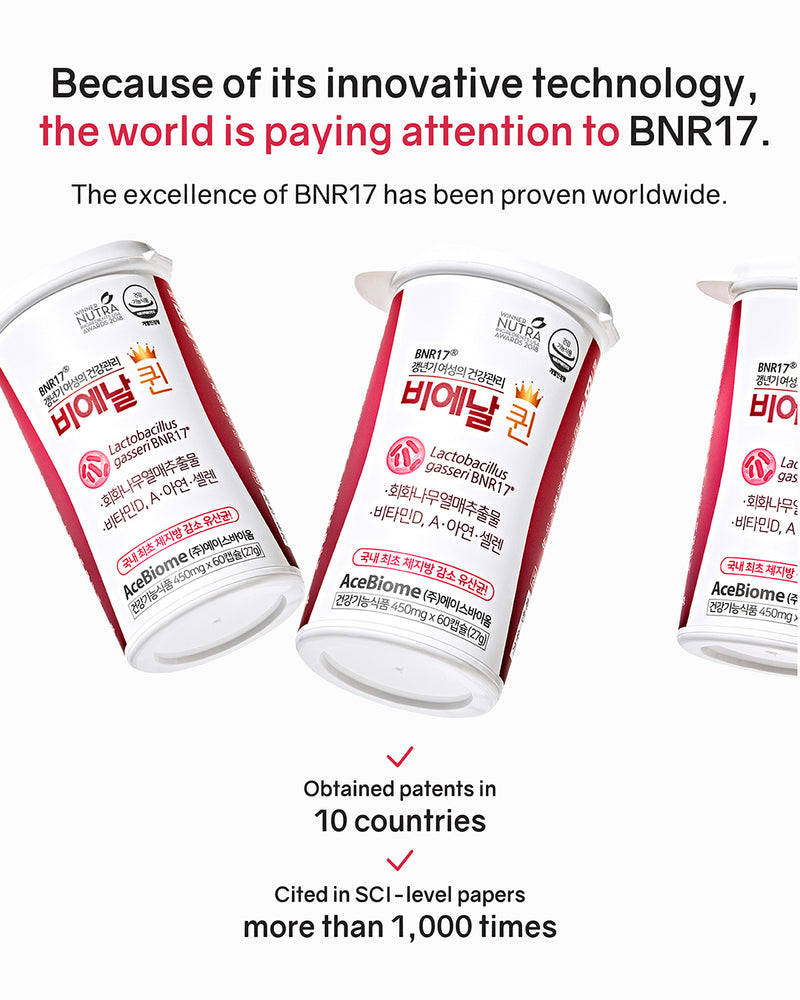 BNR Queen Probiotics for Menopausal Relief