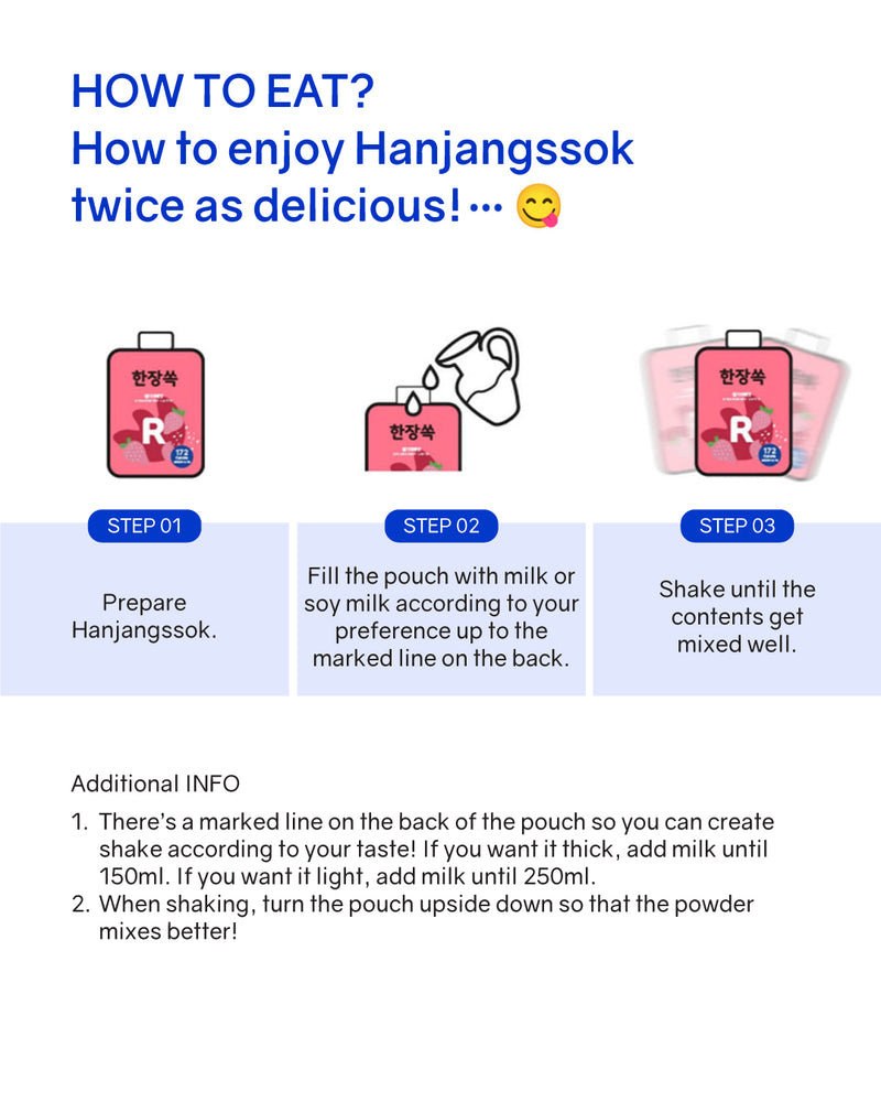 [PROMO] Return Life Hanjangssok Meal Replacement Pouches - Bag of 5