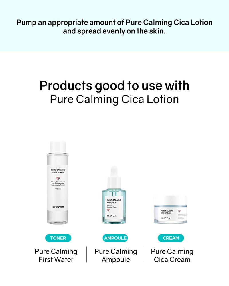 BY ECOM Pure Calming Cica Lotion