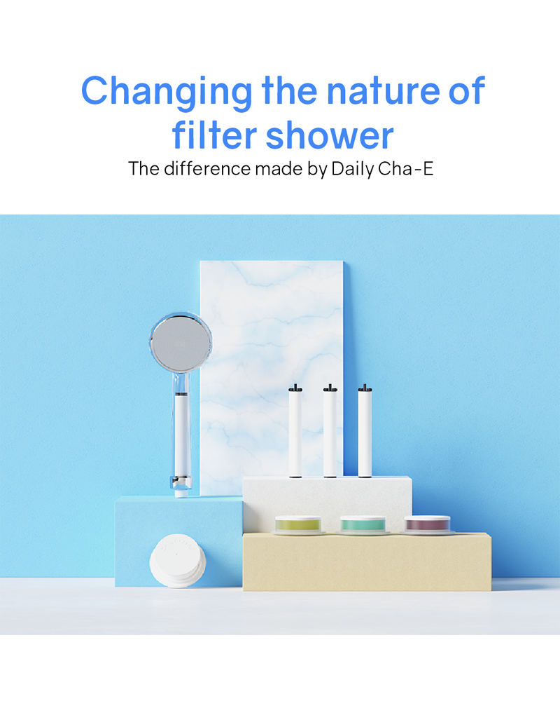 Daily Cha-E Multi Filtered Showerhead