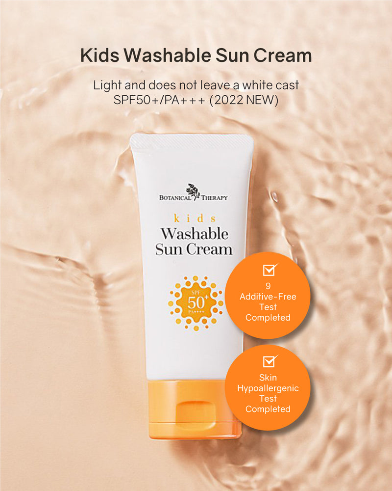 Botanical Therapy Kids Washable Sun Cream 60ml SPF50+ PA++++