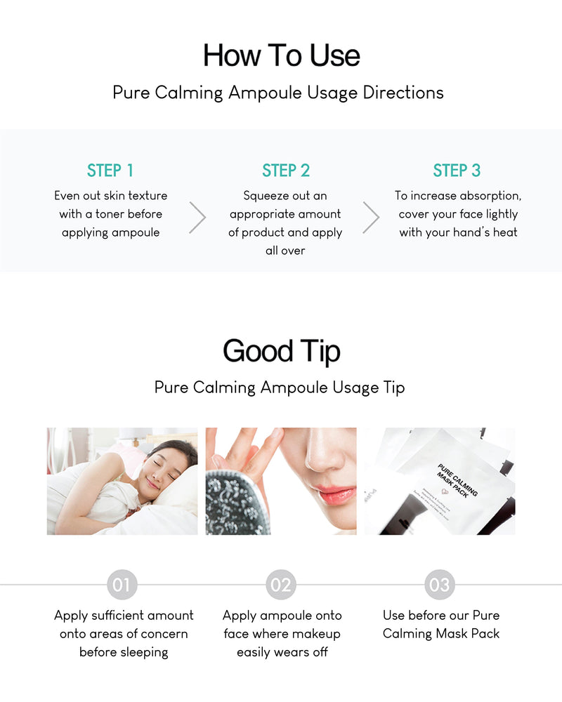 BY ECOM Pure Calming Ampoule Cica Up