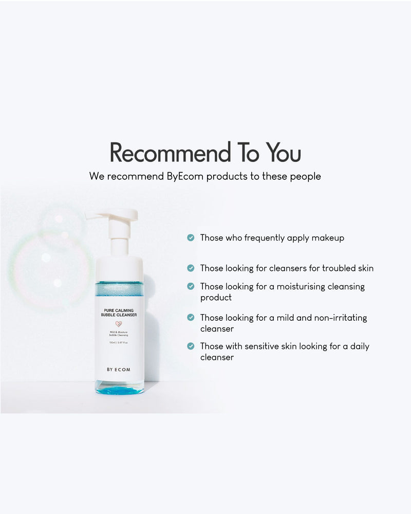 BY ECOM Pure Calming Bubble Cleanser