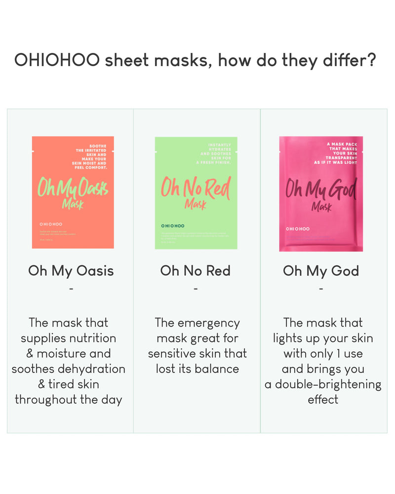 OHIOHOO Oh No Red Mask