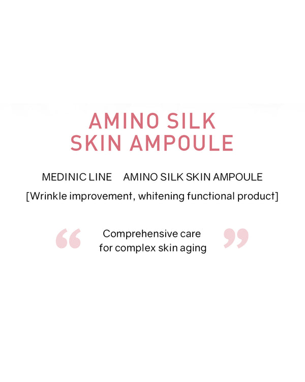 Lavien Amino Silk Skin Ampoule (Pink) / Rejuve Skin Roller