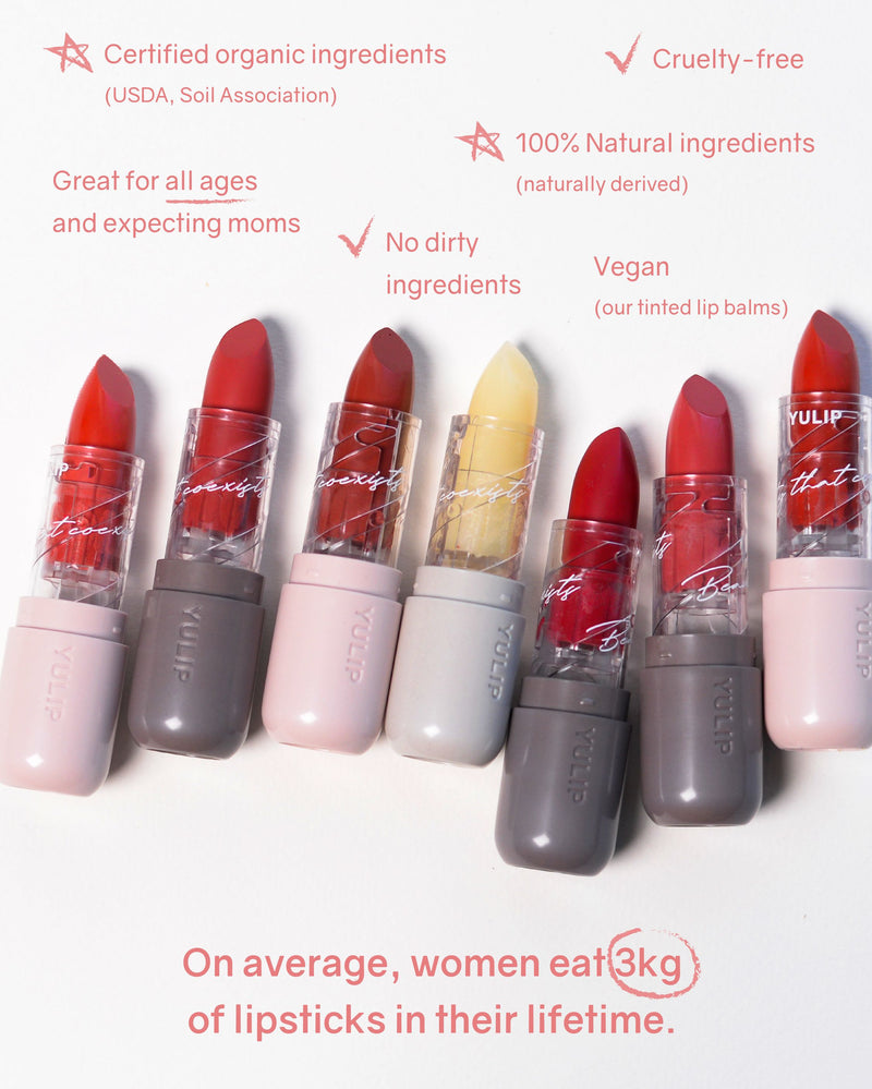[Promo] YULIP Lipstick / Lip Balm - Extra 10% off 3 YULIP