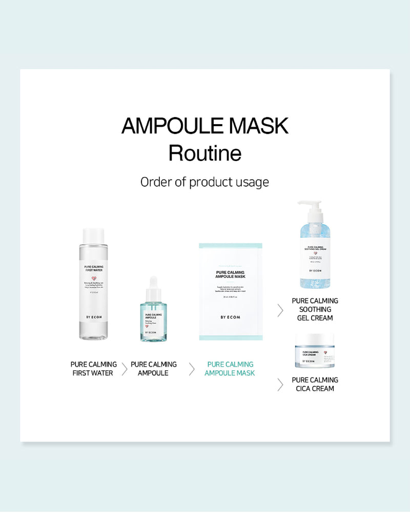 BY ECOM Pure Calming Ampoule Mask