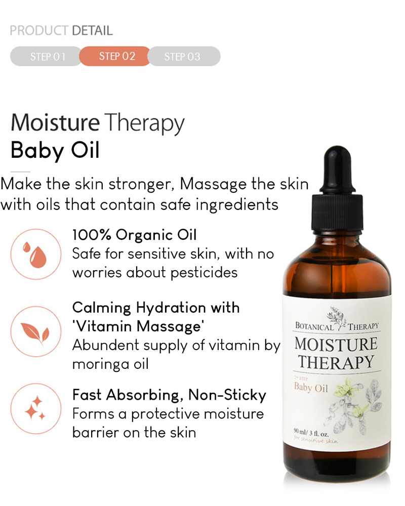 Botanical Therapy Moisture Therapy Baby Oil
